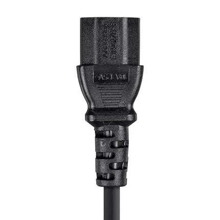 Monoprice 6ft 18AWG Power Cord Cable w/ 3 Conductor PC Power Connector Socket, 10A (NEMA 5-15P to IEC-320-C13)