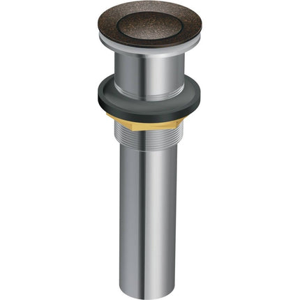 Moen 140780NL Collection Bonde de vidage Pop-Up pour lavabo, nickel poli