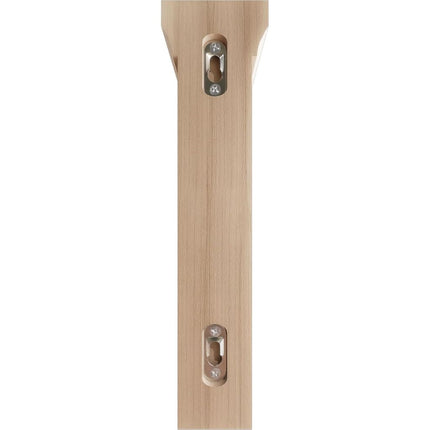 Ekena BKTW02X07X10GOAL 2 1/2-Inch Width x 7-Inch Depth x 10-Inch Height Large Gomez Wood Bracket - Alder
