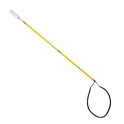Scuba Choice Spearfishing 5' Fiberglass Travel Hawaiian Sling Pole Spear - 2-Piece with 3 Tips Set (12" Paralyzer & Lionfish Tip) | Durable Lightweight, Includes Black Rubber Carry Bag