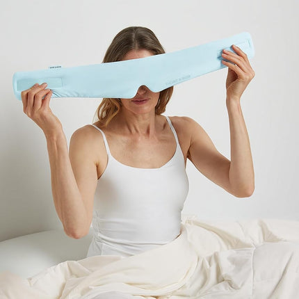 Dore & Rose Aeris™ Cooling Sleep Mask for Hot Sleepers, Blocks Light, Reduces Puffiness, Adjustable Eye Mask for Travel, Men and Women, Ultra-Soft and Lightweight