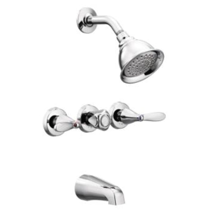 MOEN/FAUCETS 82663 3 Handle Tub/Shower Faucet