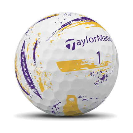 TaylorMade Golf Speed Soft Ink NFL Minnesota Vikings Dozen