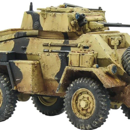 British Army Humber MK II/IV Armoured Car 1:56 Plastic Model Bolt Action