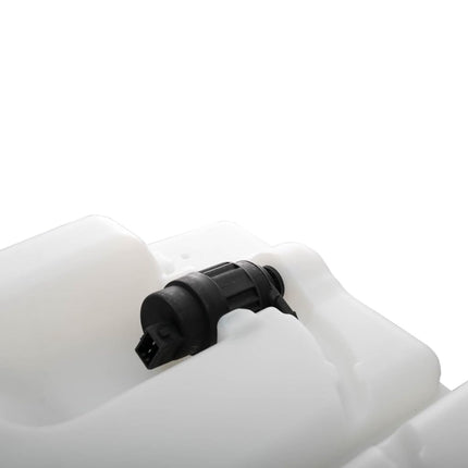 TRQ Windshield Washer Reservoir Compatible with 08-10 Dodge Dakota Mitsubishi Raider 11 Ram