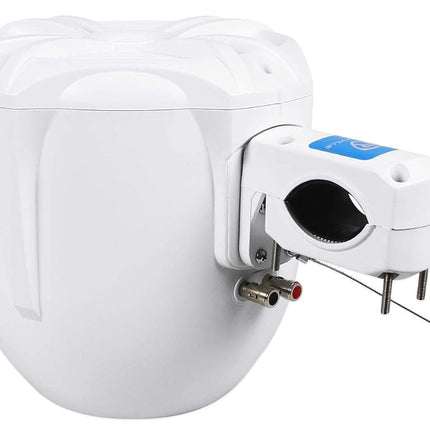 (2) Pairs Rockville RWB80W 8" White 600w Marine/Boat Wakeboard Tower Speakers