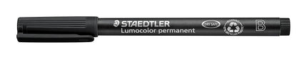 Staedtler Lumocolor Permanent Pen 314 Broad 1.0/2.5mm Line - Assorted Colours (Pack of 8)