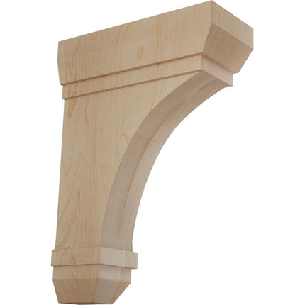 Ekena BKT02X05X07STMA 2 1/4" W x 5" D x 7" H Stockport Bracket, Maple
