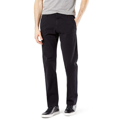 Dockers Men's Big & Tall Ultimate Chino 360 Flex Pant Casual, Black-Tapered, 40W x 36L