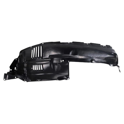 TRQ Front Right Inner Fender Liner Black Passenger