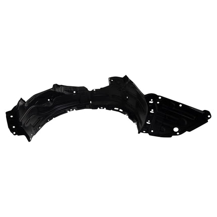 TRQ Front Left Inner Fender Liner Black Drivers Side Compatible with 2019-2022 Toyota Prius Prime TO1248237