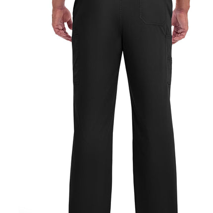 Dickies Men's Signature Elastic Waist Pant???? ??? ?? ????????????pantaln Mdico Exclusivo Con Cintura medical scrubs pants, Black, M UK