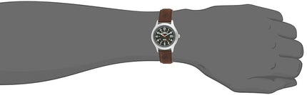 Timex Men's Expedition Metal Field Watch, Brown/Olive, One Size, Classic