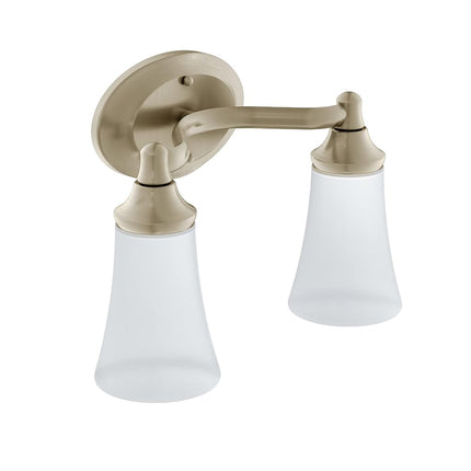 Moen YB2862BN Eva Bath Lighting, Brushed Nickel by