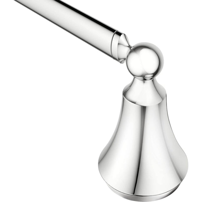 Moen YB5224CH Wynford Towel Bar, Chrome