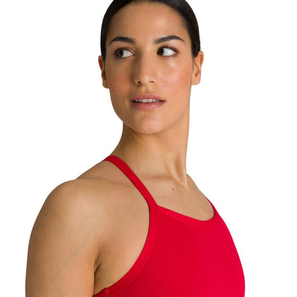 ARENA Women's Solid Light Drop Back MaxLife One Piece Swimsuit