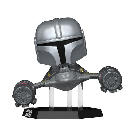 Funko POP! Rides: Star Wars: the Mandalorian S9 - Mandalorian In N1 Starfighter - Collectable Vinyl Figure - Gift Idea - Official Merchandise - Toys for Kids & Adults - TV Fans