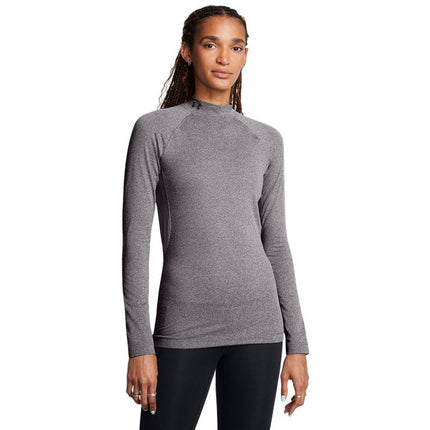 Under Armour Women's Authentics Mock Neck T-Shirt,