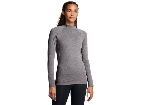 Under Armour Women's Authentics Mock Neck T-Shirt,