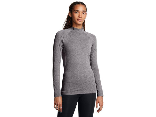 Under Armour Women's Authentics Mock Neck T-Shirt,