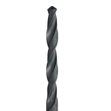 Drill America 17/64" High Speed Steel Black Oxide Drill Bit (Pack of 12), DWDN Series