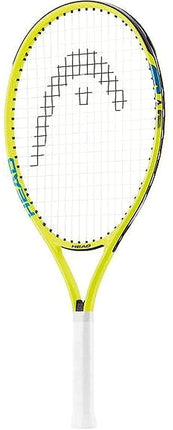 Raquette de tennis HEAD Speed 23 Junior pré-cordée, raquette de tennis légère pour enfants et débutants, cadre en aluminium durable, 6-8 ans, 23 pouces, jaune