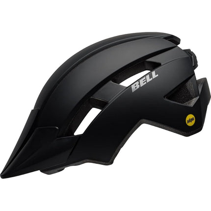 Casco de bicicleta Bell Sidetrack II MIPS para jóvenes (negro mate (2020), niño universal (47-54 cm))