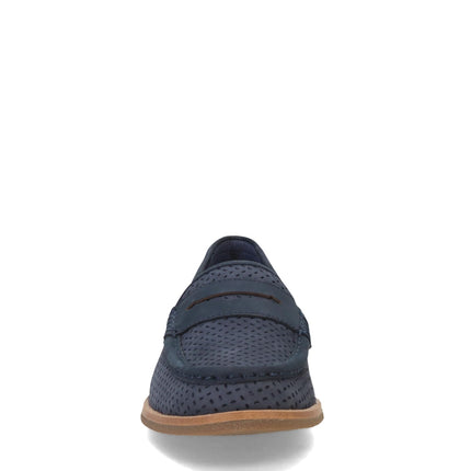 Sperry Women's Seaport Penny Loafer, Navy Perf, 5.5
