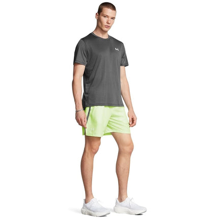 Under Armour Mens UA Launch 2 in 1 7 Shorts Green 3XL