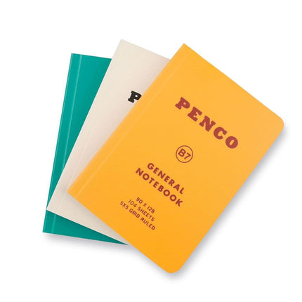 Hi-Tide CN158 Penco Notebook B7 Square White