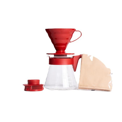 Hario V60 Pour Over Coffee Starter Set, Size 02, R
