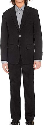 Calvin Klein Boys' 2-Piece Formal Suit Set, Includ