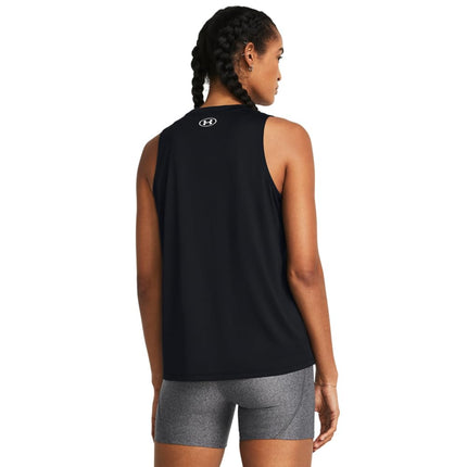 Under Armour Womens Tech Solid Tank-Top Black S