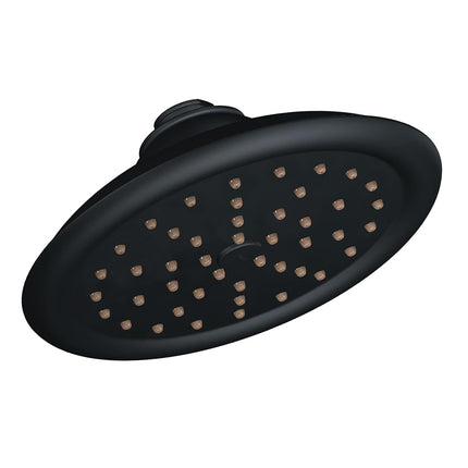 Moen S6310EPWR ExactTemp 7" Eco-Performance One-Function Rainshower Showerhead with Immersion Technology, Wrought Iron