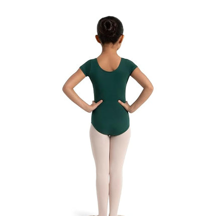 Capezio Girls Classic Short Sleeve Leotard, Hunter, S