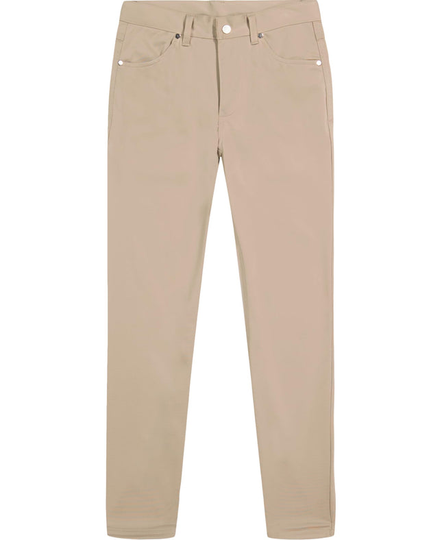 IZOD Boys' School Uniform Twill Pants, Flat Front 