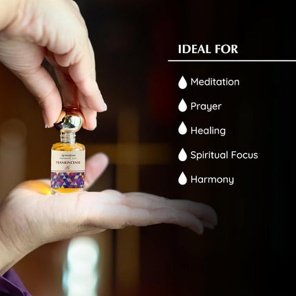 Frankincense, Myrrh & Rose of Sharon Anointing Oils, Holy Gifts, Aromafume