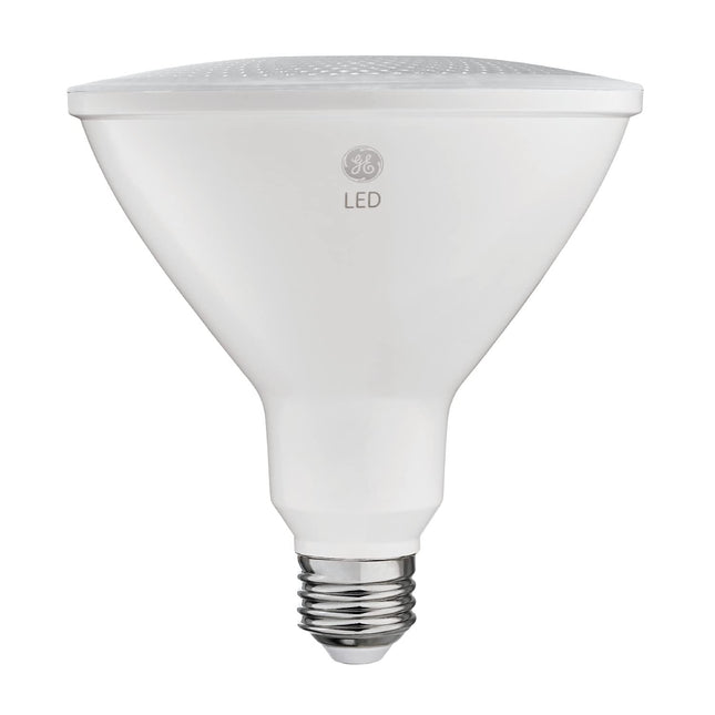 GE Nighthawk Outdoor 150 W Equivalent Dimmable Warm White Par38 LED Light Fixture Light Bulb