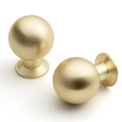 BEILEIOU Brushed Gold Cabinet Knobs Classic Vintag