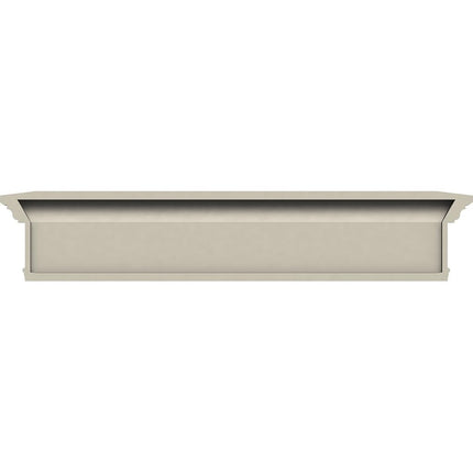 Ekena Millwork CRH07X64 64-Inch Bottom Width x 67 1/2-Inch Top Width x 7 1/4-Inch H x 1-Inch P Crosshead with Trim