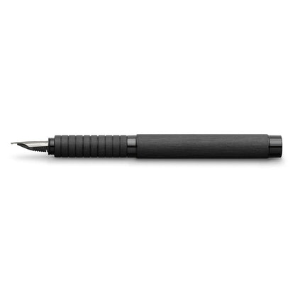 Faber-Castell Essentio aluminium. Fountain pen nib EF Black