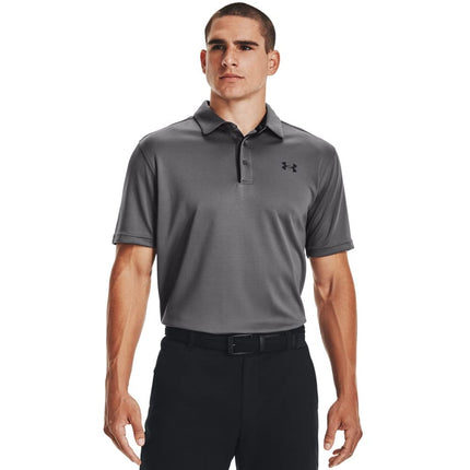 Under Armour Tech Men's Polo Shirt,Graphite/Black,X-Small