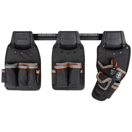 Klein Tools 55921 Tool Rack, Tradesman Pro Modular Wall Mount Rack Works with Klein Click Lock Modular Pouches