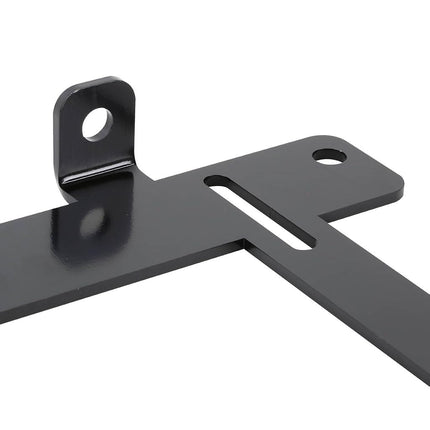 DNA MOTORING SBK-LM-350Z Pair of Low Mount Tensile Steel Seat Brackets Compatible with 350Z 03-09, Black