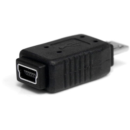 StarTech.com Micro USB to Mini USB 2.0 Adapter M/F - Micro to Mini USB Adapter - Mini USB Adapter - Micro USB to Mini USB (UUSBMUSBMF)