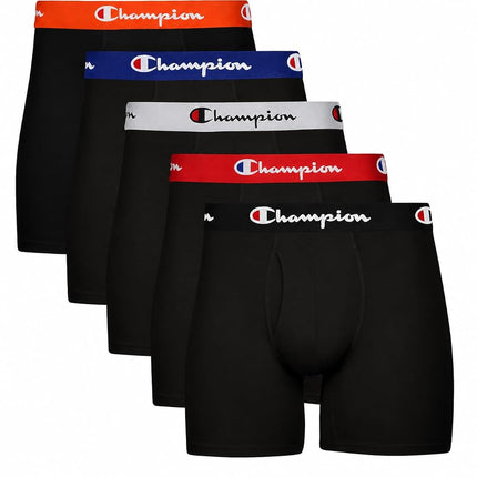 Champion Men's Boxer Briefs, Every Day Comfort Str