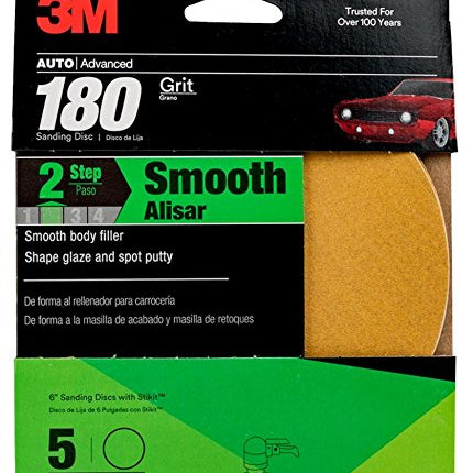 Disque Stikit Gold P180C de 15,2 cm 3M 31439 (paquet de 20)