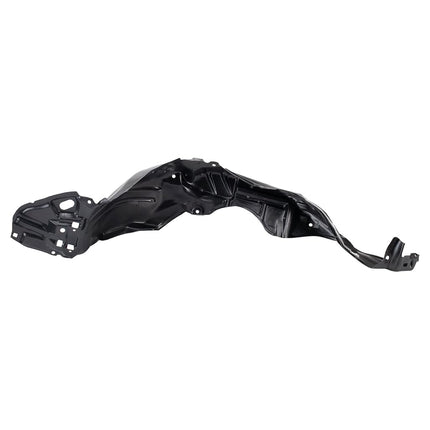 TRQ Front Left Inner Fender Liner Black Drivers Side Compatible with 2018-2019 Toyota Prius C TO1248242
