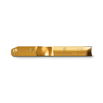 Victorinox REX Peeler - Fruit & Vegetable Peeler for Kitchen Accessories - Ergonomic, Premium Kitchen Utensil - Gold-Plated