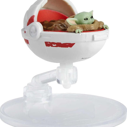 Hot Wheels Star Wars Starships Inspired by “The Mandalorian” with Flight Stand for Display, Variety of Models for Kids of All Ages